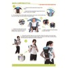 CdyBox Adjustable 4 Positions Baby Carrier 3D Backpack Infant Newborn