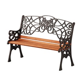 Cobaanii Mokei Kobaani Model Workshop IF-023 1/12 Wrought Iron Furniture, Iron Bench, Special Compression Paper, Assembly Kit