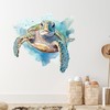 GRAZDesign Wall Sticker Turtle Bathroom Sticker North Sea Wall Sticker