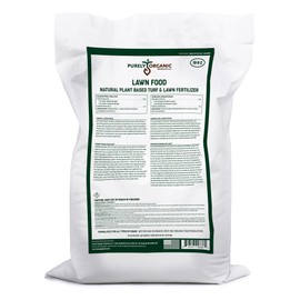 Purely Organic Products Lawn Food 10-0-2, 40 LB (Covers 8,000 Square Feet)