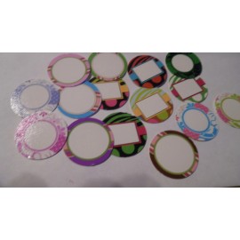 Unbranded Pre Cut One Inch Bottle Cap Images Frame Background Free Shipping - photo, 15 images