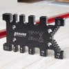 FLAMEER High Precision Tenon Card Gauge Metric and Scale Caliper