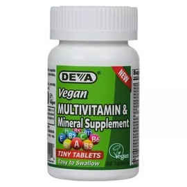 Vegan Tiny Tab Multivitamin & Mineral 90 Tabs By Deva Vegan Vitamins