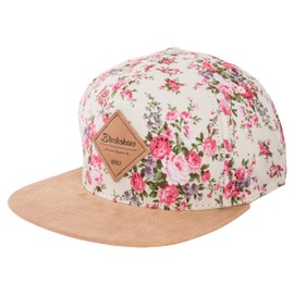Blackskies Snapback Hat with Embroidery or Floral Pattern, Unisex Baseball Hat - Sakura