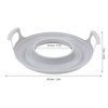 Microwave Cool Plate Spill Proof Microwave Bowl Carrying Tray with