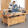 SPACEKEEPER Workbench Casters kit 660 Lbs - Retractable Casters Heavy