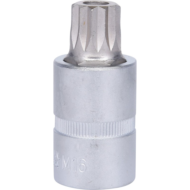 KS Tools 150.9364 1/2" oil drain bit socket, XZN, M16