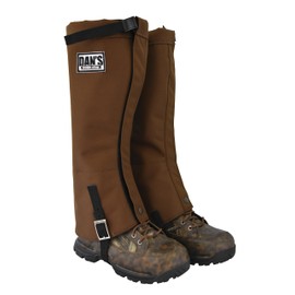 Dan's Hunting Gear, Snake Protector, Briarproof, Waterproof, Leg Gaiters 1000D. Made in U.S.A (X-Large (22"-24" Calf))