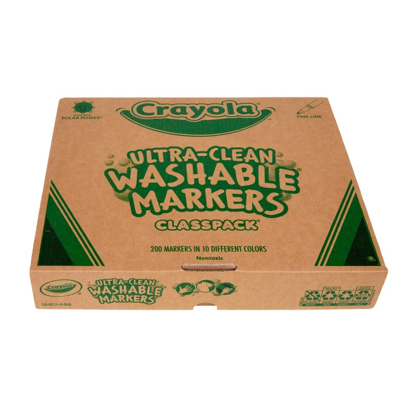 Crayola BIN588211 Washable Classpack Markers