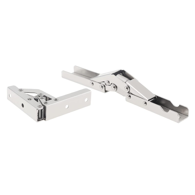HOJLKLD 90 Degree Folding Shelf Hinge 2 Pack Hidden Bracket