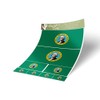 Desert Cactus Washington State Flag Sticker WA Decal Variety Size