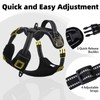 PUPTECK No Pull Dog Harness for Large, Adjustable Reflective Dog