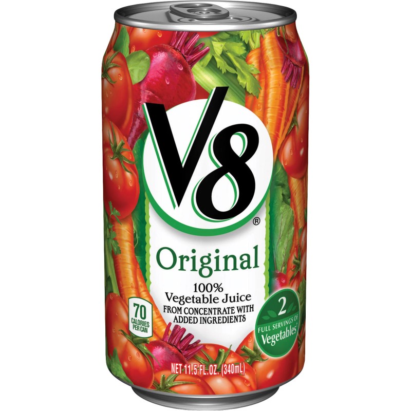 V8, Original Vegetable Juice, 11.5 Fl Oz, 28-Count