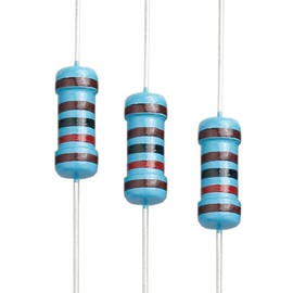 EDGELEC 100pcs 1.2K ohm Resistor 1W, 1 Watt ±1% Tolerance Metal Film Fixed Resistor, Multiple Values of Resistance Optional