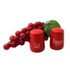 Red Ceramic Salt and Pepper Shaker Set, 2 Ounce Capacity