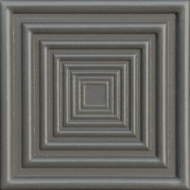 Metal Focus Decorative Insert Accent Tile for Bathroom and Wall Tile, Kitchen Backsplash Tiles (Nickel, 4"x4")