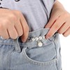 6pcs Butterfly Button Pins for Jeans,Pants Waist Tightener Adjustable Detachable
