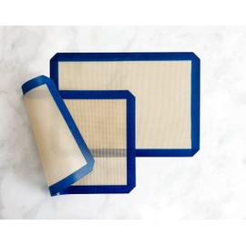USA Pan Nonstick Silicone Half Sheet Baking Mat, Set of 2