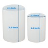 Cylinder Molds for Candle Making,4 Inch and 3.5 Inch Candle