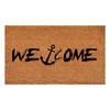 Calloway Mills Nautical Anchor Welcome Doormat, (Tan/Black, 24" x 36"