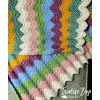 Unbranded Crochet Chevron Baby Blanket Zig Zag PATTERN ONLY