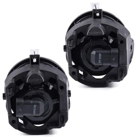 PIT66 Front Bumper Fog Lights Assembly Compatible with 2006-2009 Dodge Charger/Fit 2008-2010 Dodge Challenger with Bulbs Left/Right Bumper Driving Fog Lamps Clear Lens