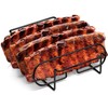 Sorbus® Non-Stick Rib Rack - Porcelain Coated Steel Roasting Stand