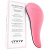 Crave Naturals Glide Thru Detangling Brush for Adults & Kids