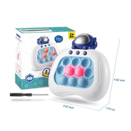 inkuleer Push Game Console, Handheld Game for Kids 6-8 Years Old, Push Game, Bubble Pressure Glow Game, Autism Sensory Toy, Birthday Gift for Boys, Girls, Teens 8-12 Years Old…