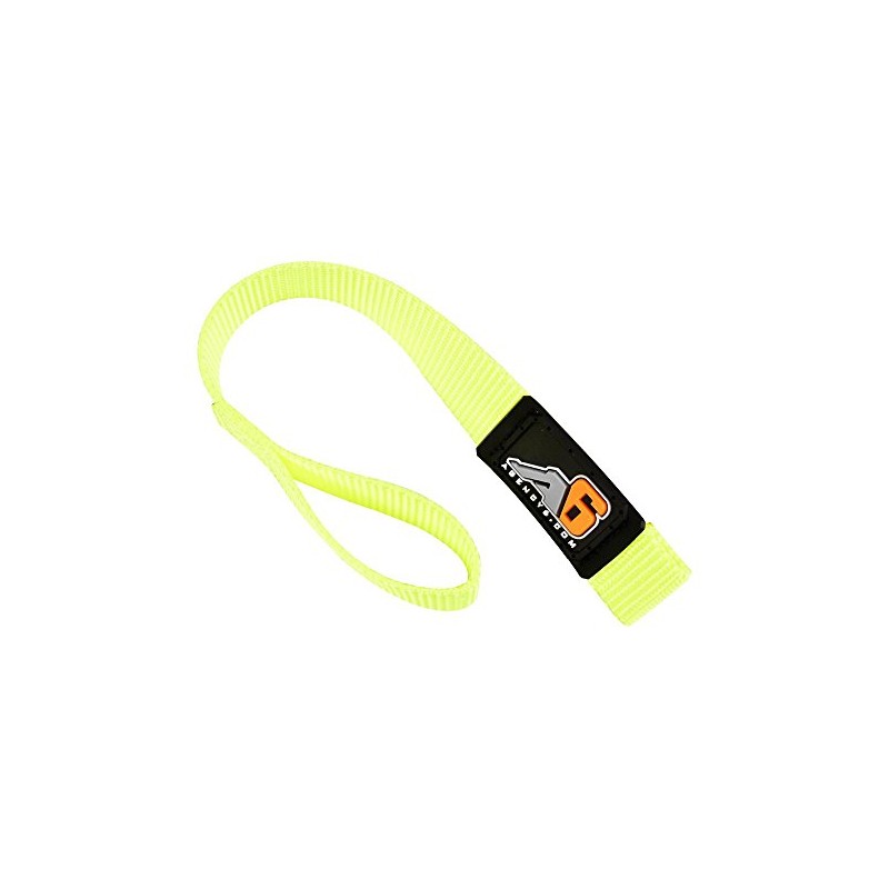 Agency 6™ Winch Hook Pull Strap - Safety Yellow -