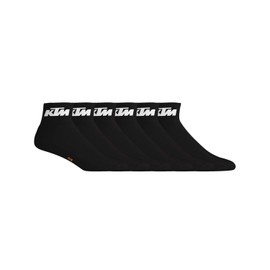 KTM Men's Socks, Pack 6 x FR5 Black