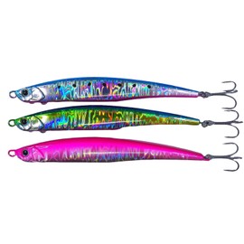momolures Bass Lures NABURA PENCIL 125HD 36g Wire through Sinking Pencil/Press Bait Style (3 Pieces Assort #01)