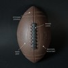The Game Ball Chocolate Brown Football:_Intermediate Size 7