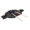 Electronic Drum Set Portable Easy to Play Roll Up Drum