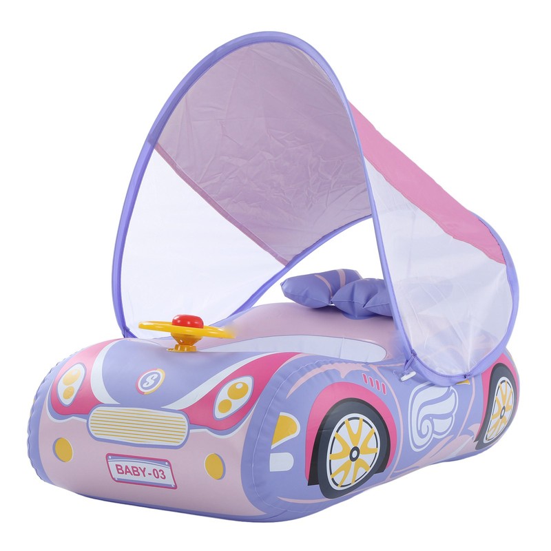 Baby Inflatable Swimming Float Car Shape Ride On Pool Float