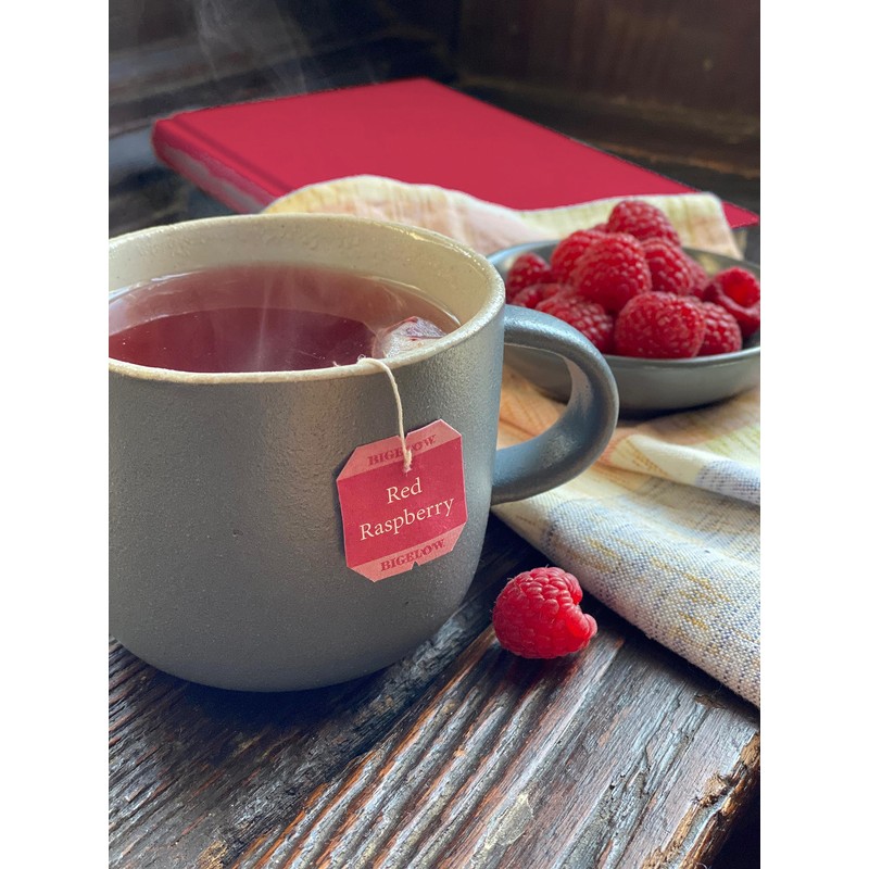 Bigelow Tea Red Raspberry Caffeine Free Herbal Tea, 20 Count,