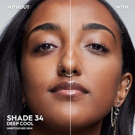 Urban Decay Face Bond Waterproof Foundation, With 3% Niacinamide, Lasts up to 24hr, Shade: 34 - Deep Cool, 30ml