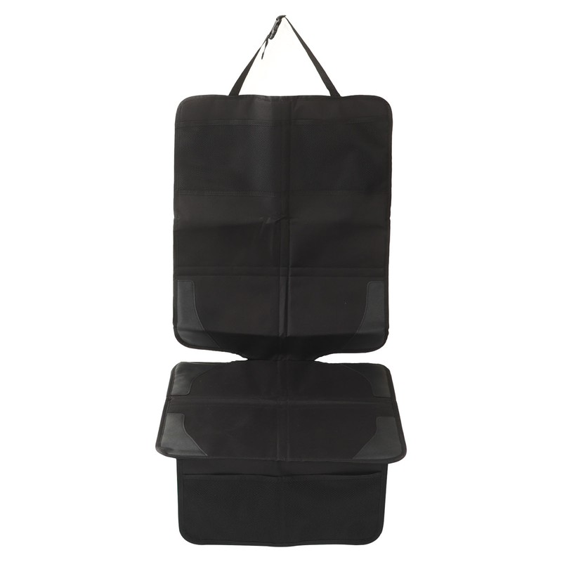 Baby Car Seat Protector with Mesh Storage Pocket Wear Resistant