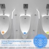 Gobesty Urinal Screens Deodorizer, 12 Packs Urinal Screen Splash Mats,