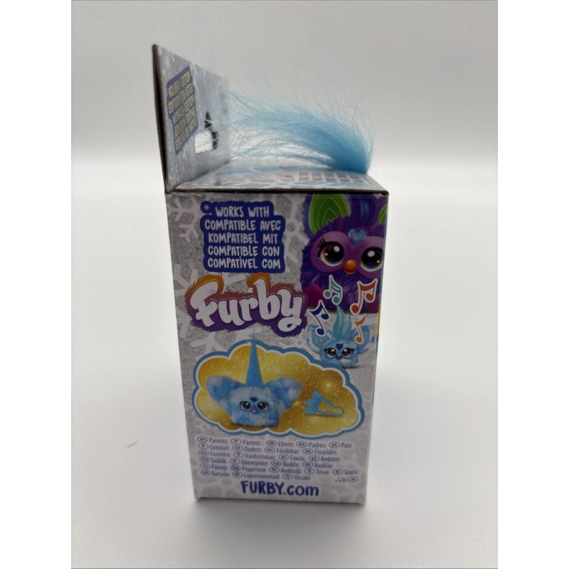 Furby Furblets SNO-Way Holiday Edition Mini Friend, 45+ Sounds- New