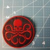 Agents of Shield/Captain America Hydra Red/Black Logo Uniform Patch 3