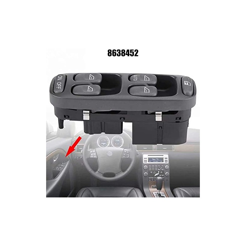 Interruptor de ventana eléctrica para 1998-2000 VOLVO V70 XC70 S70