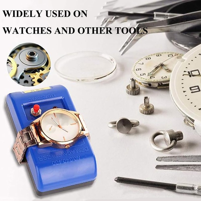 TICFROG Watch Demagnetizer, Professional Mechanical Wristwatch Repair Degaussing Demagnetizer Tool