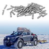 50Pcs Snow Anti Skid Tire Studs Screws M6x6mm Snow Tire