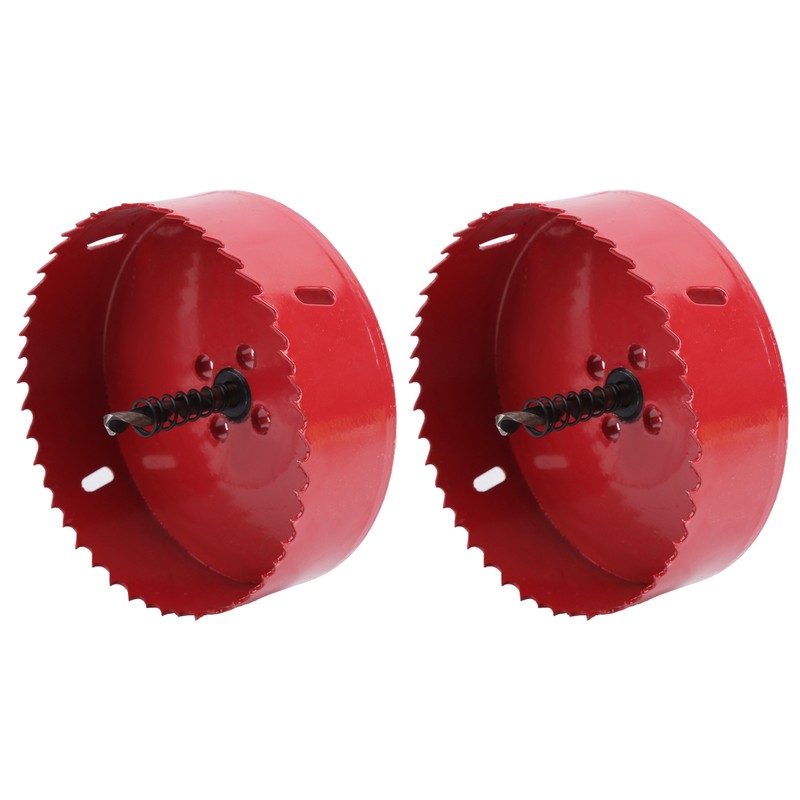 2 Sets BiMetal Hole Saw Cutter Set for Aluminum Board