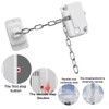 Window Lock Children, Pack of 2 Window Lock Chain, Fridge