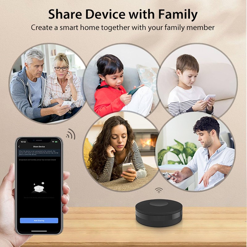 WiFi RF IR Universal Remote Controller, Learning WiFi Remote Control