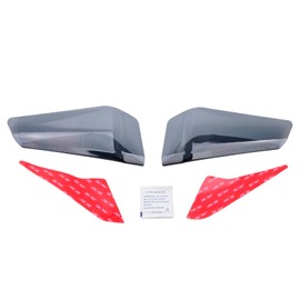 Panical Fairing Wing Windshield For Honda Goldwing GL1800 F6B Above the rearview mirror Air Wind Deflectors Windscreen 2018-2024 (Transparent)