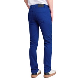 VICTORIOUS Men's Skinny Fit Color Stretch Jeans DL937 - Royal Blue - 40/30