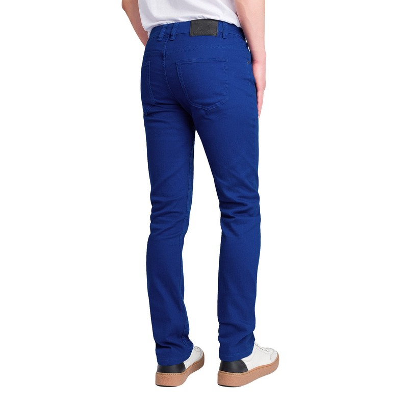 VICTORIOUS Men's Skinny Fit Color Stretch Jeans DL937 - Royal